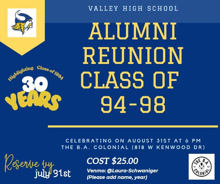 1994-1998 Class Reunion