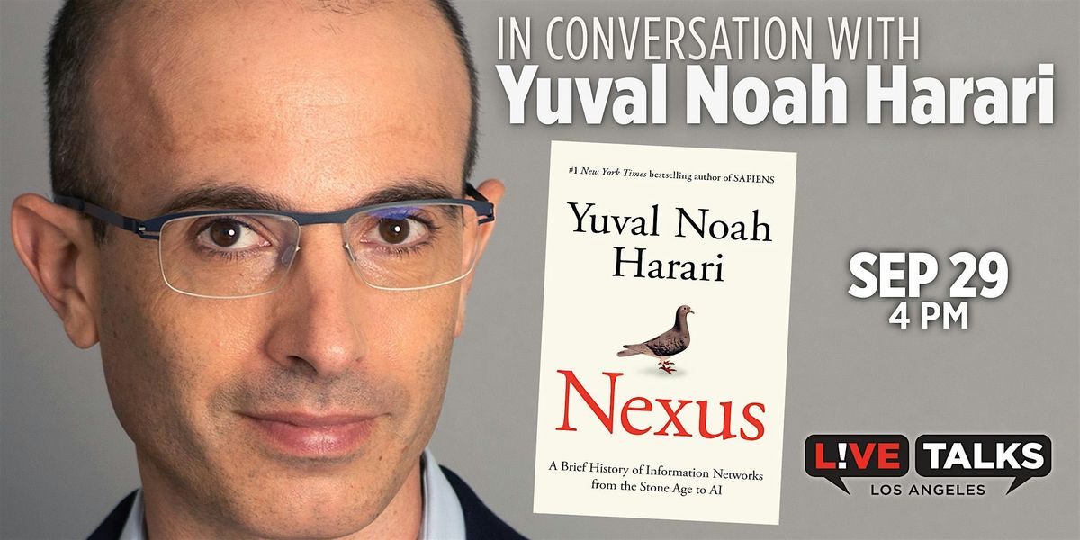 An Afternoon with Yuval Noah Harari