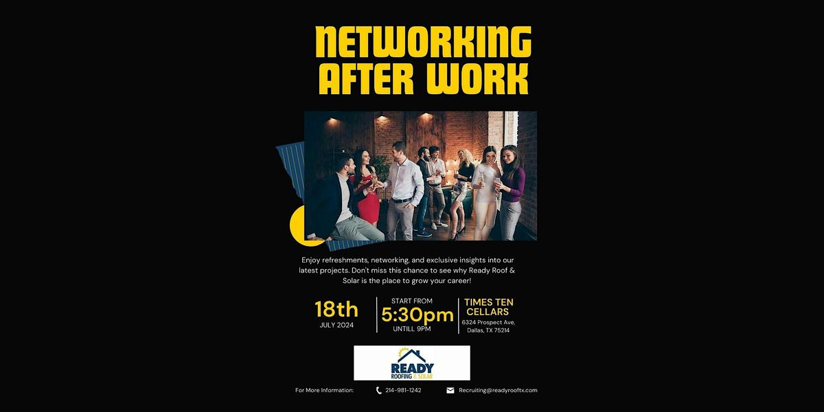 Networking After Work