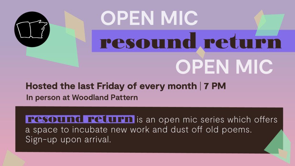 Open Mic: resound return *IN PERSON*