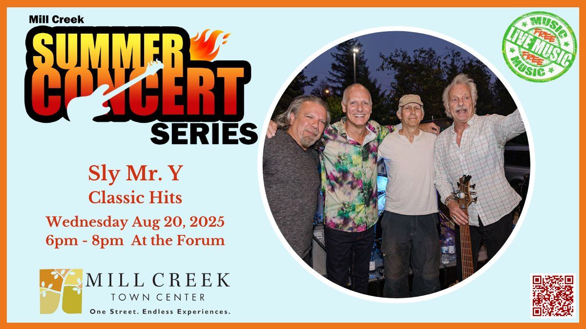 Summer Concert Series: Sly Mr. Y