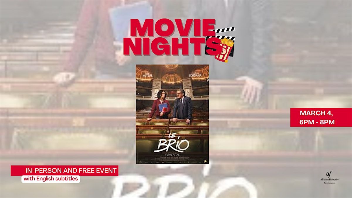 Movie Night : Le Brio