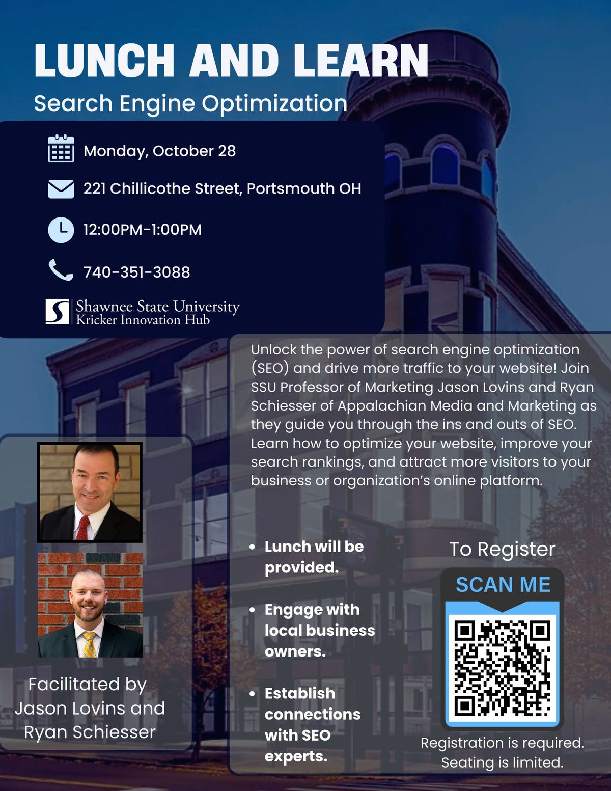 October Lunch & Learn: Search Engine Optimization