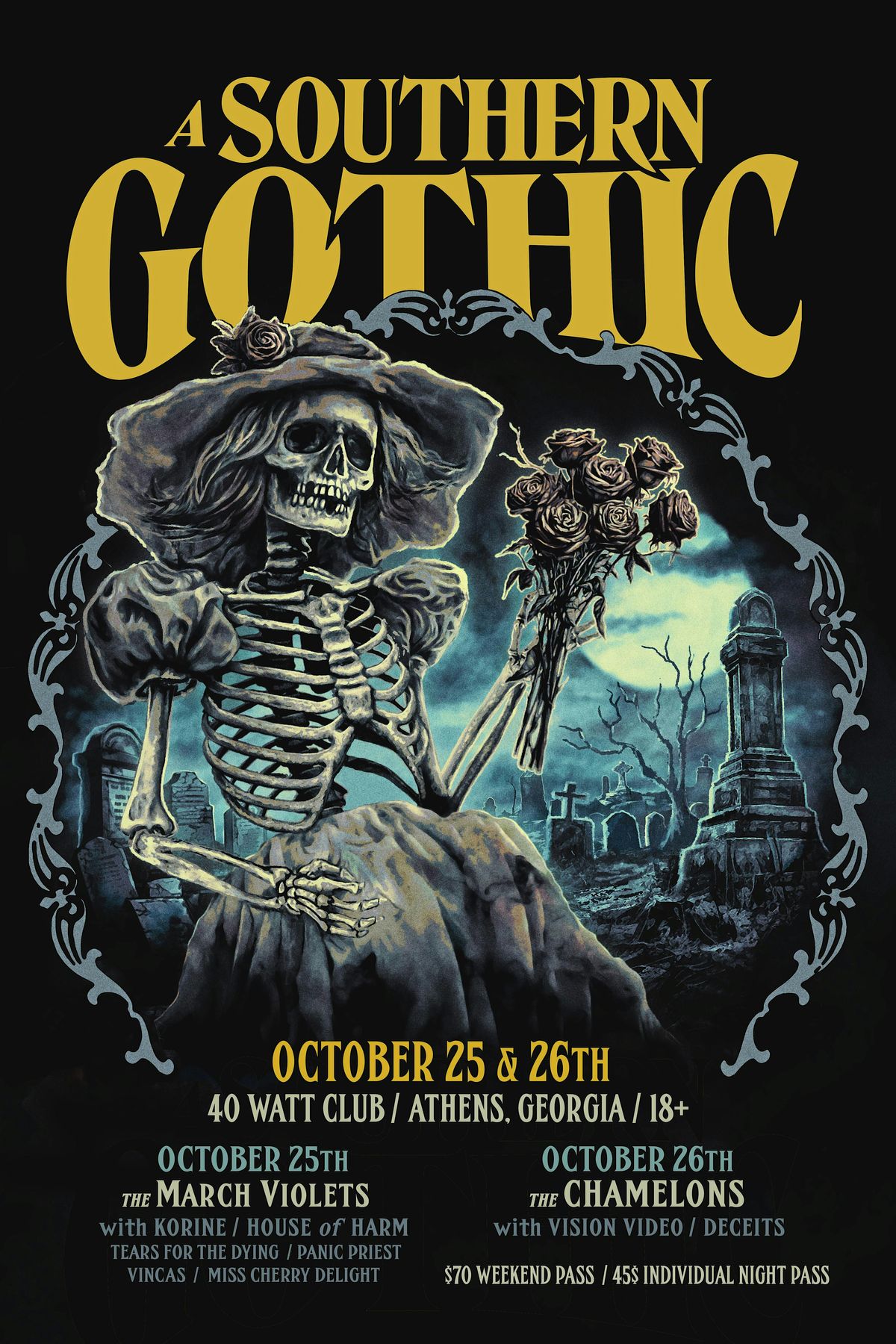 2nd Annual Southern Gothic Festival :   Two Day Ticket