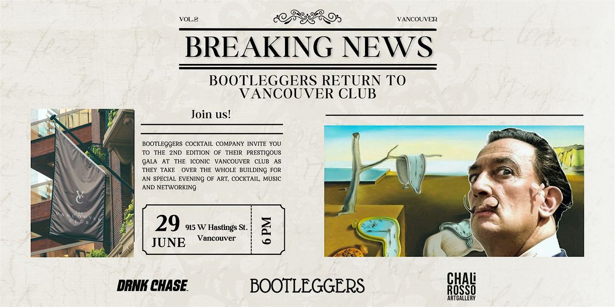 Bootleggers Gala at The Vancouver Club