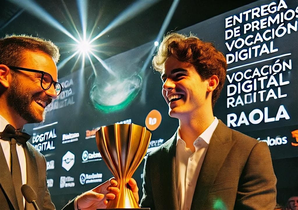 Entrega de Premios Vocaci\u00f3n Digital Raiola OFICIAL por Contrainer