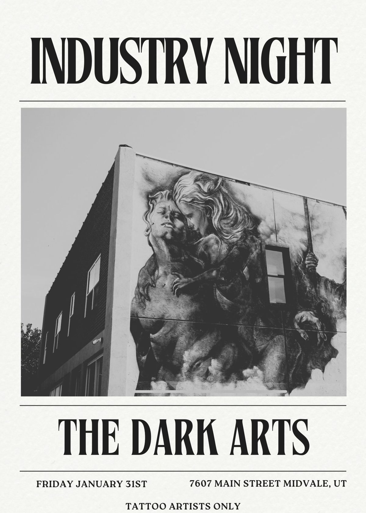 Industy Night (Tattoo artists, apprentices & shop owners only)