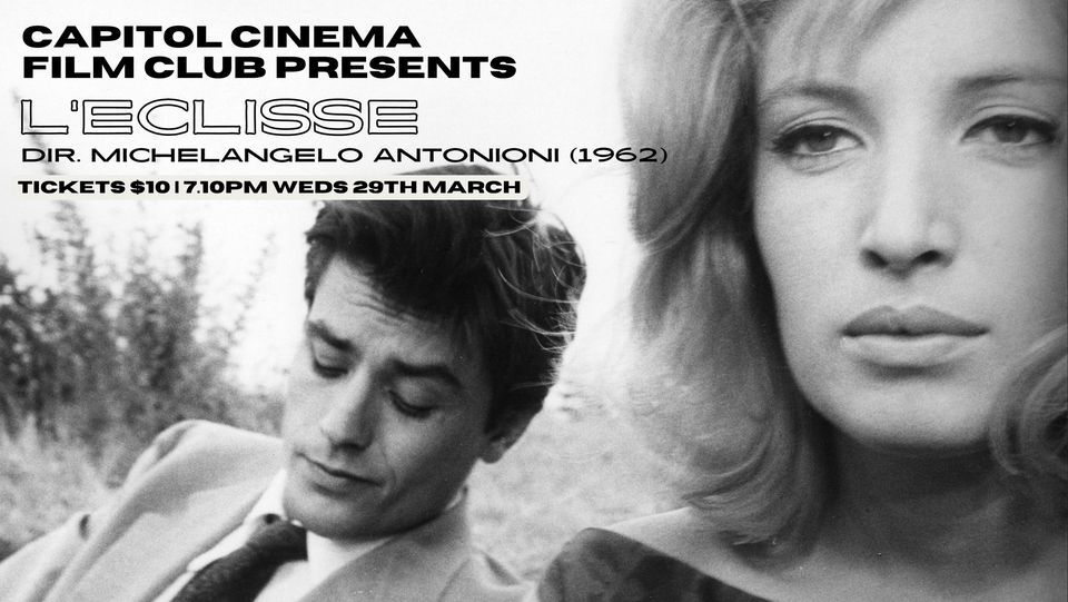 Film Club Presents: L'ECLISSE (Antonioni, 1962)