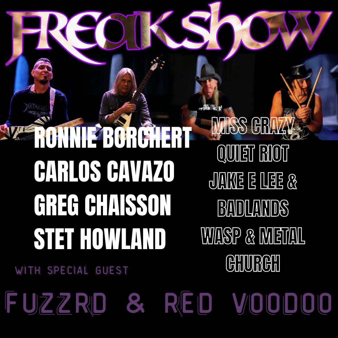 Freakshow with special guest Fuzzrd and Red Voodoo