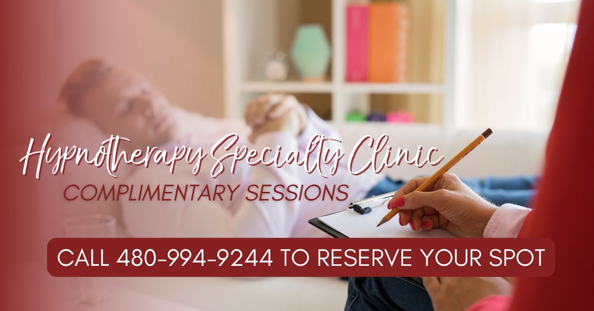 Complimentary Hypnotherapy Clinic Sessions