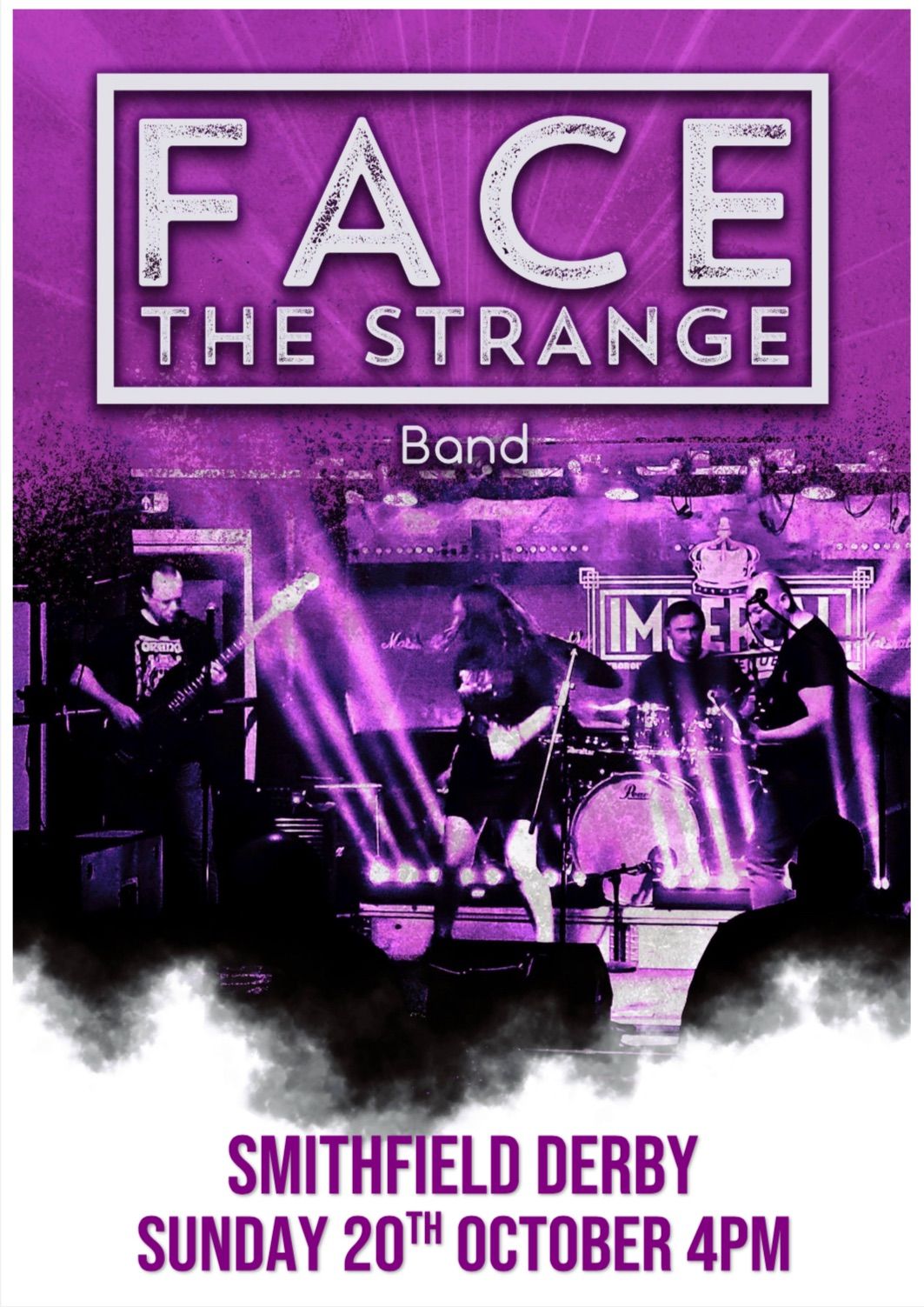 Face The Strange. Sunday 20th October