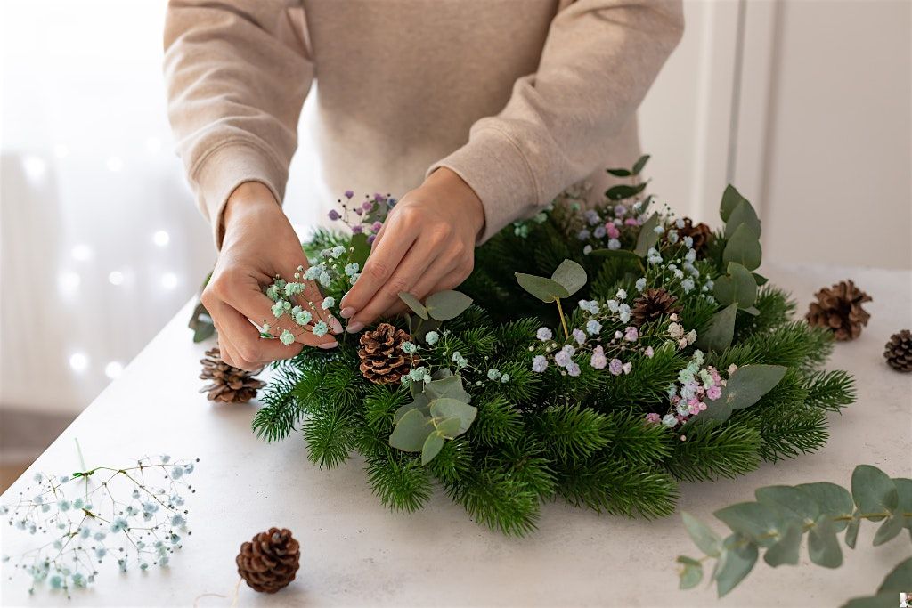 Festive Wreath Making with Cocktails & Canapes at Malmaison Glasgow