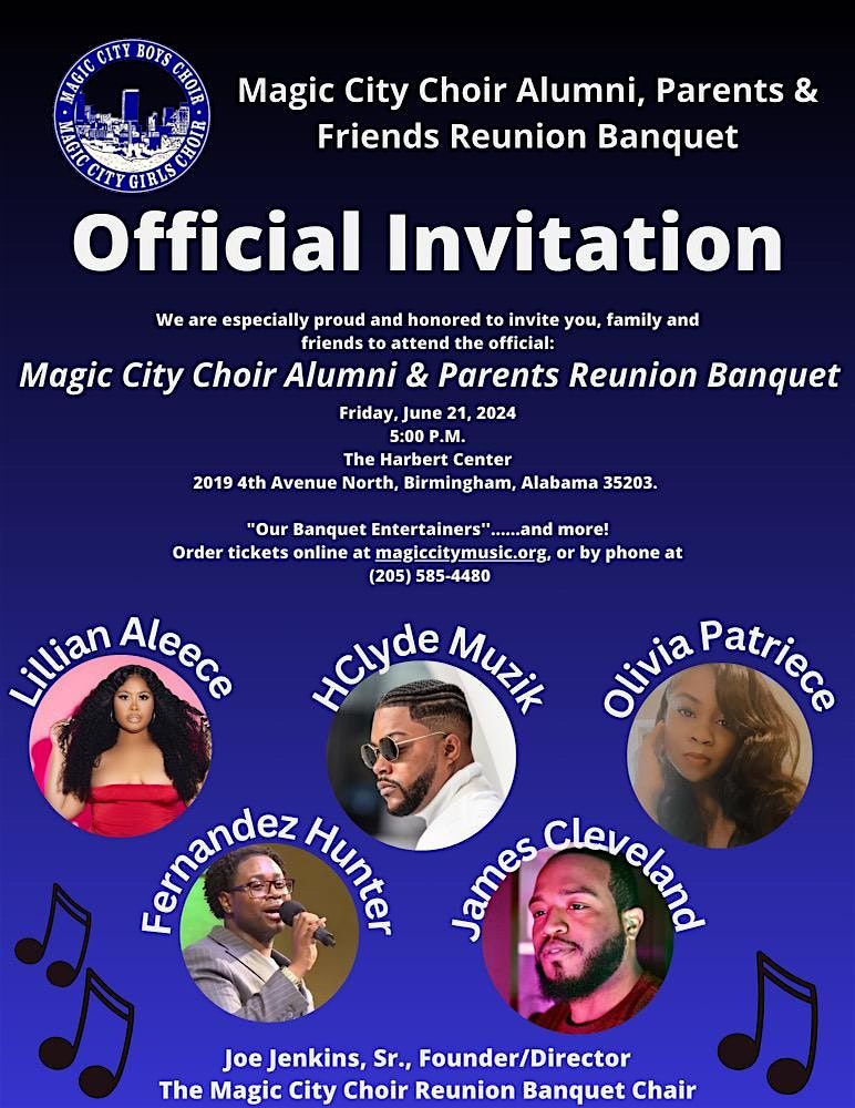 Magic City Choir Alumni Reunion Banquet