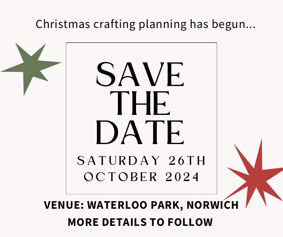 Festive Craft-A-Long at Waterloo Park, Norwich, Norfolk