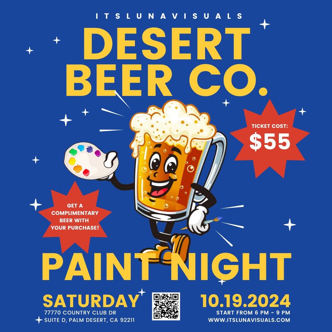 Paint Night - Desert Beer Company 