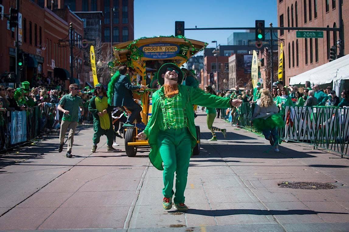 St. Patricks Day Parade at Terminal Bar, Denver Union Station, 11 March