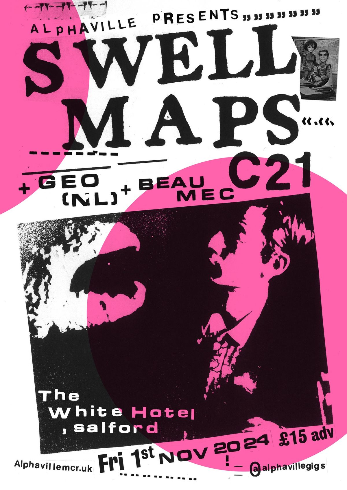 Swell Maps C21 + Geo (NL) + Beau Mec live at The White Hotel