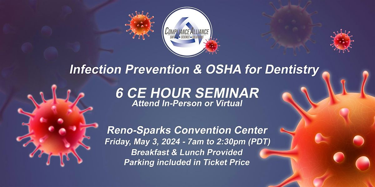 Infection Prevention & OSHA for Dentistry - Reno