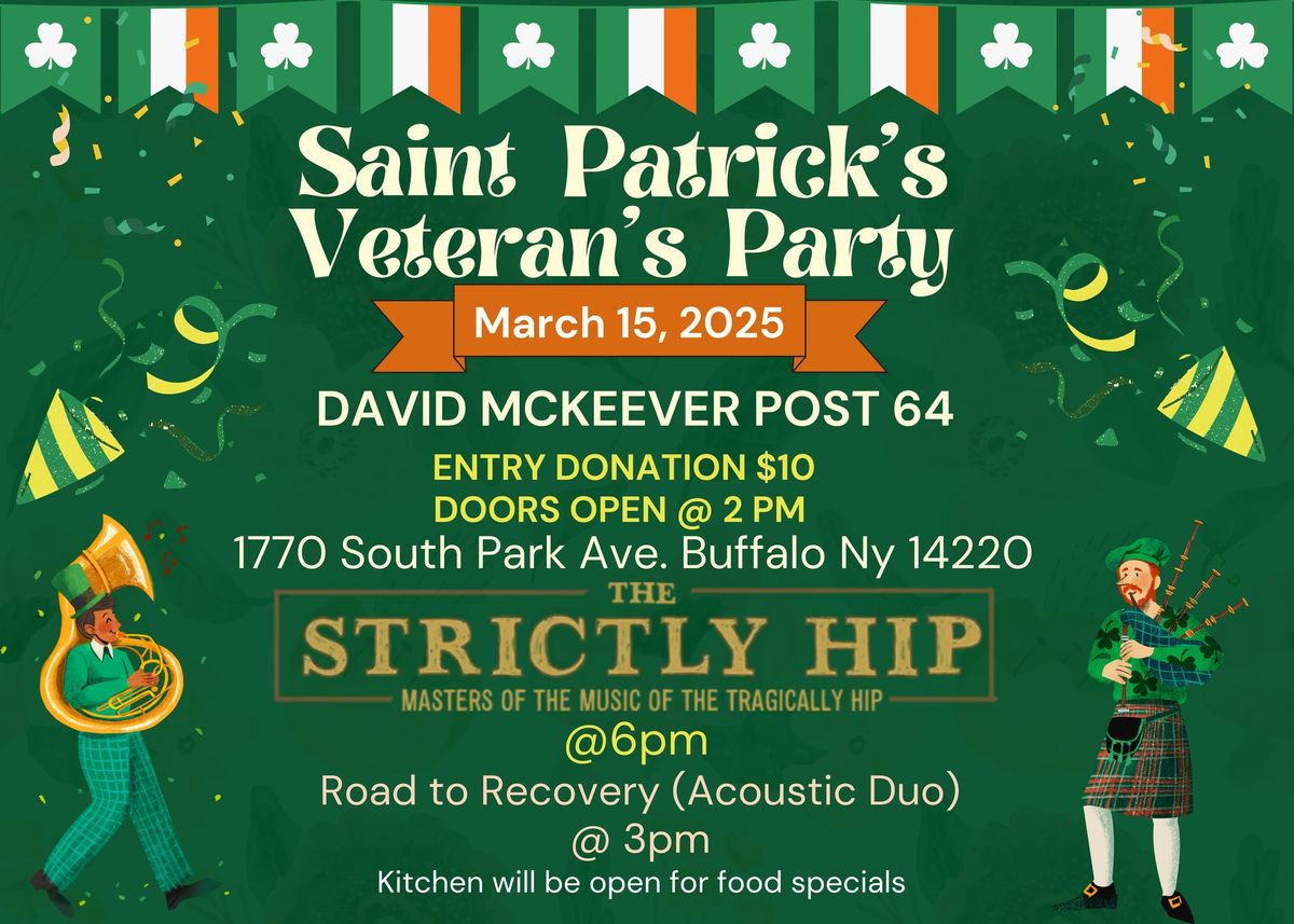 SAINT PATRICK'S VETERAN'S PARTY 