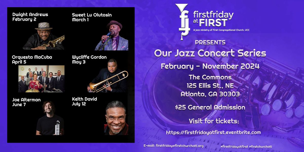 First Friday at First "LIVE"- Jazz Series 2024