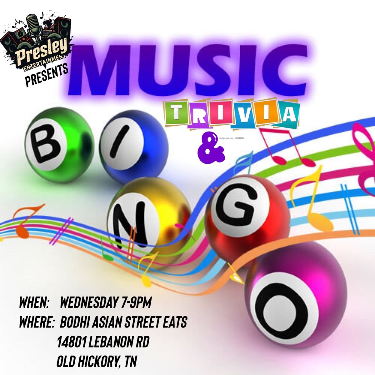 \ud83c\udfb6 JOIN US for Music Bingo