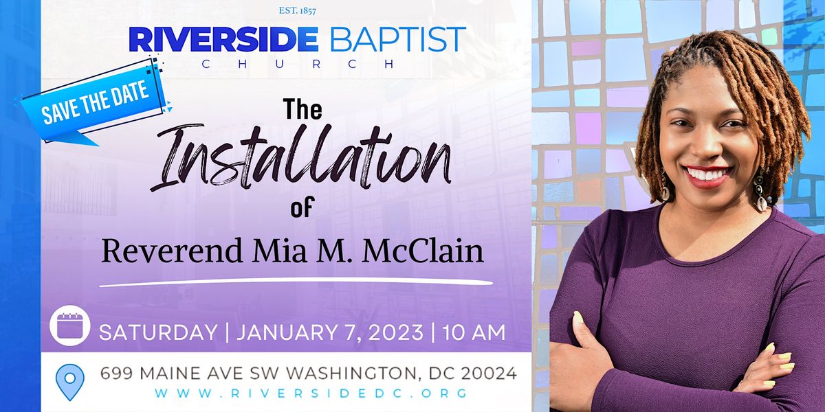 The Installation of Reverend Mia M. McClain