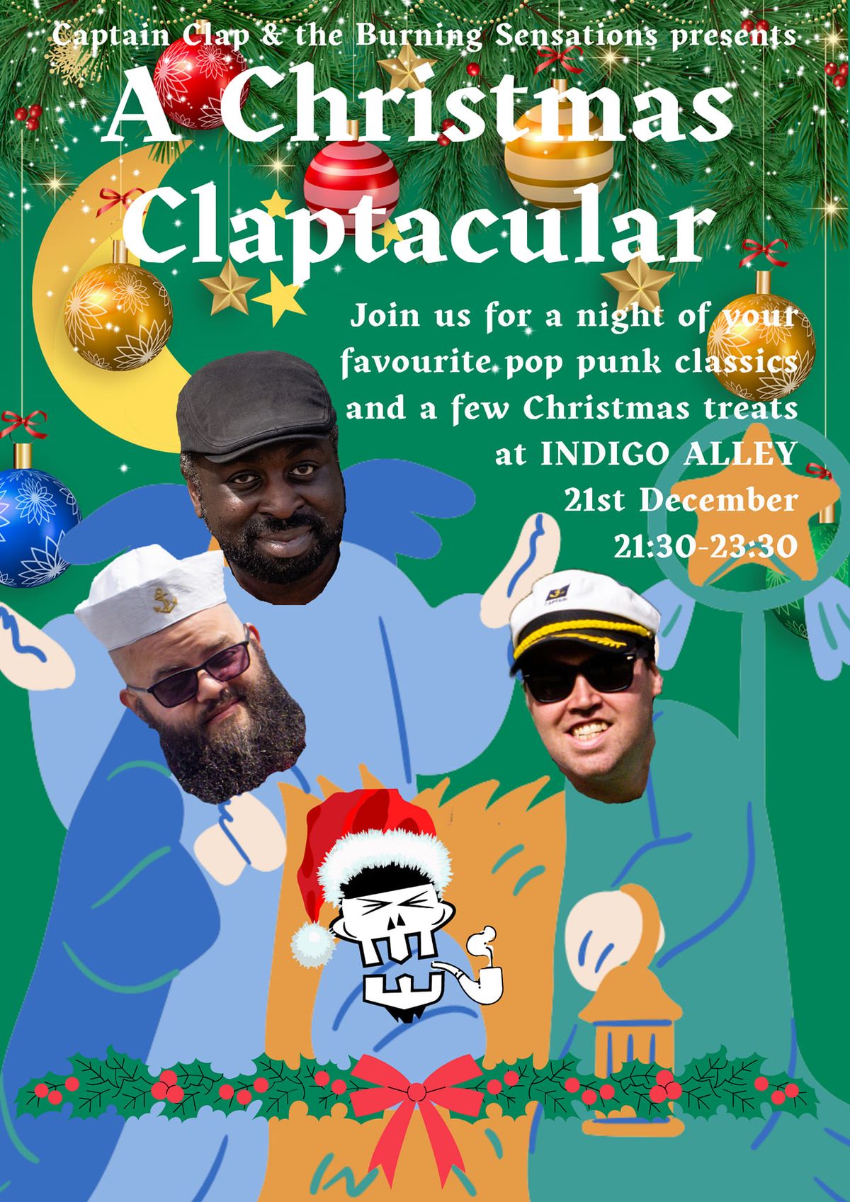 A Christmas Claptacular @ Indigo Alley