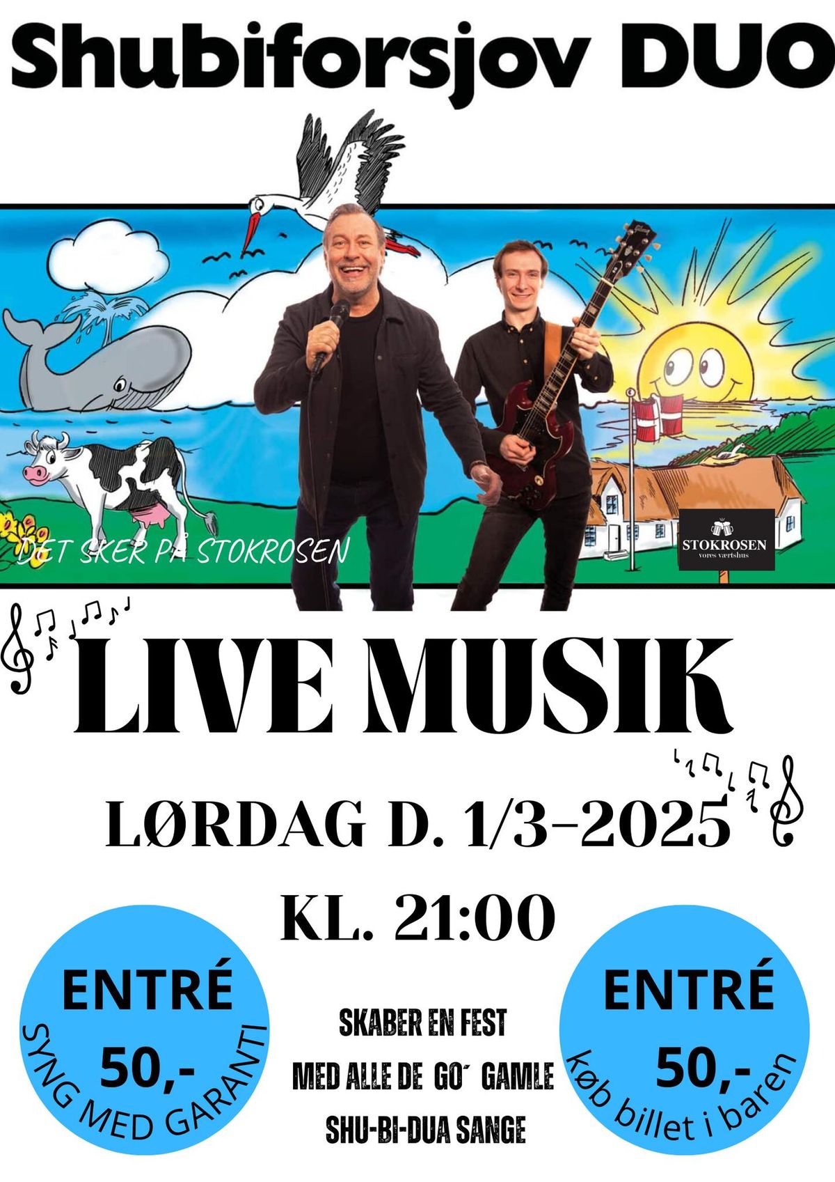 LIVE MUSIK M\/ SHUBI FOR SJOV