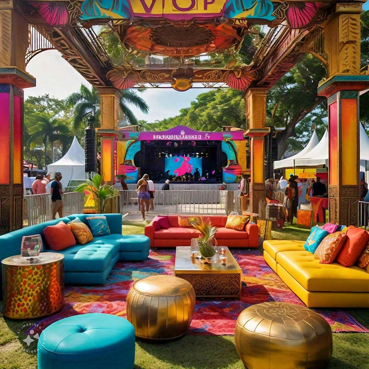 Experience One Love Music Fest in the 01:LO:VE Lounge