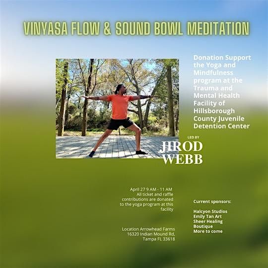 Flow & Sound Bowls to Support Yoga at the Juvenile Detention Facility