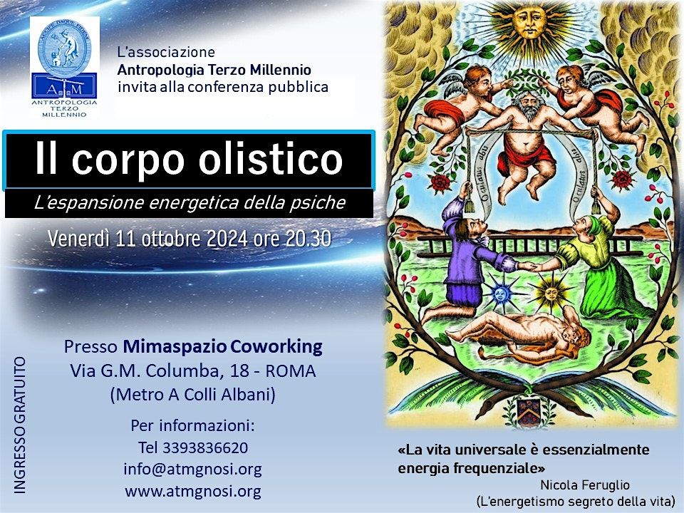 IL CORPO OLISTICO (conferenza A.T.M. a Roma)