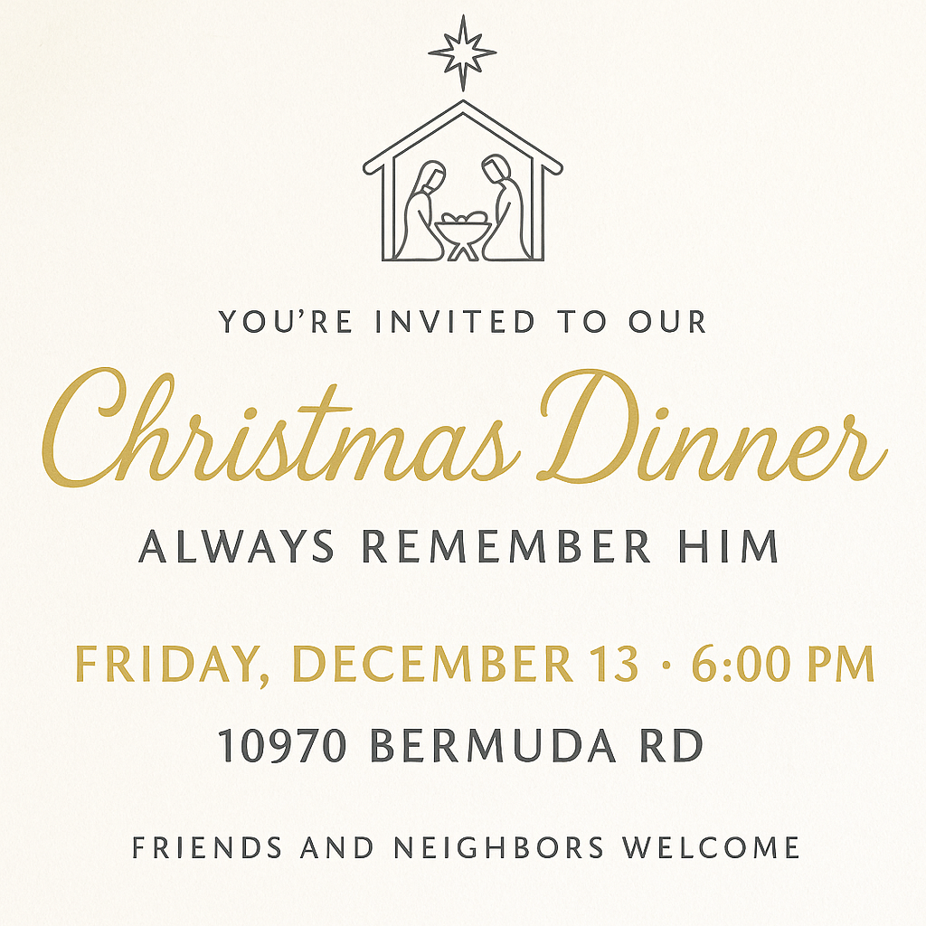 Christmas Dinner and Social