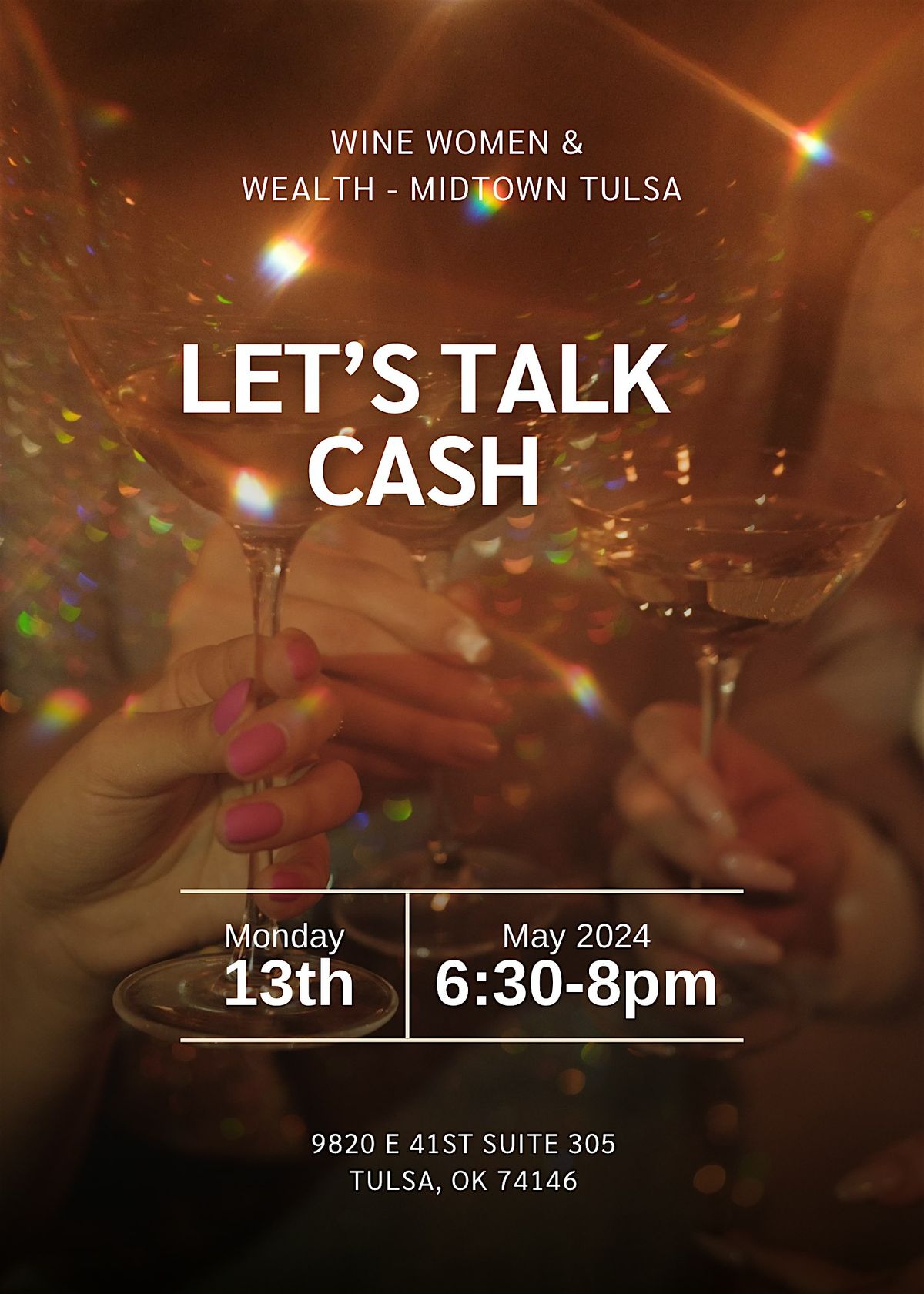 Wine Women & Wealth-Midtown,  Let's Talk Cash