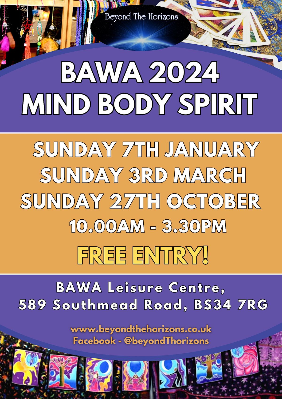 January Mind Body Spirit Fayre - BAWA Southmead