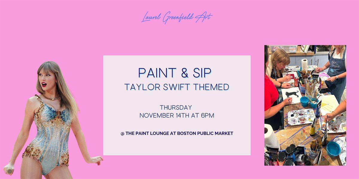 Paint & Sip: Taylor Swift