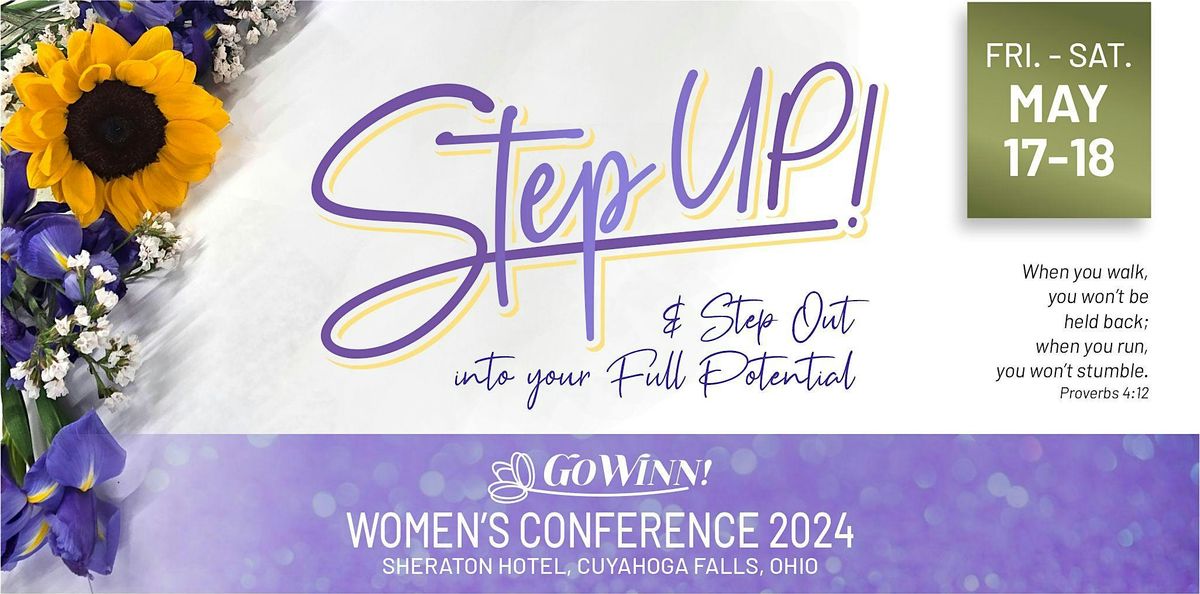 Step UP  GoWinn Women's Conference 2024
