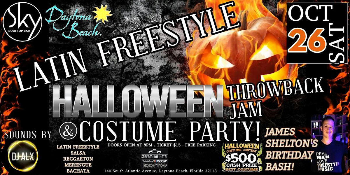 Latin Freestyle Halloween Throwback Jam & Costume Party