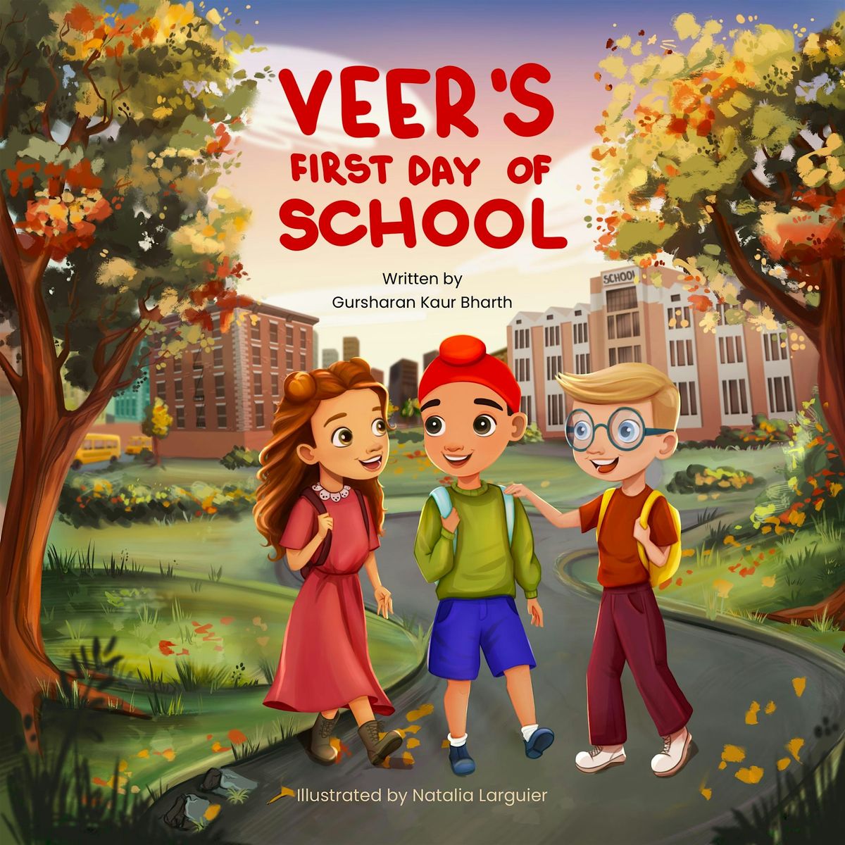 "Veer's First Day of School" Author Reading!
