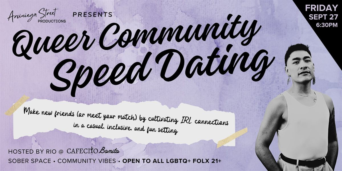 Queer Community Speed Dating