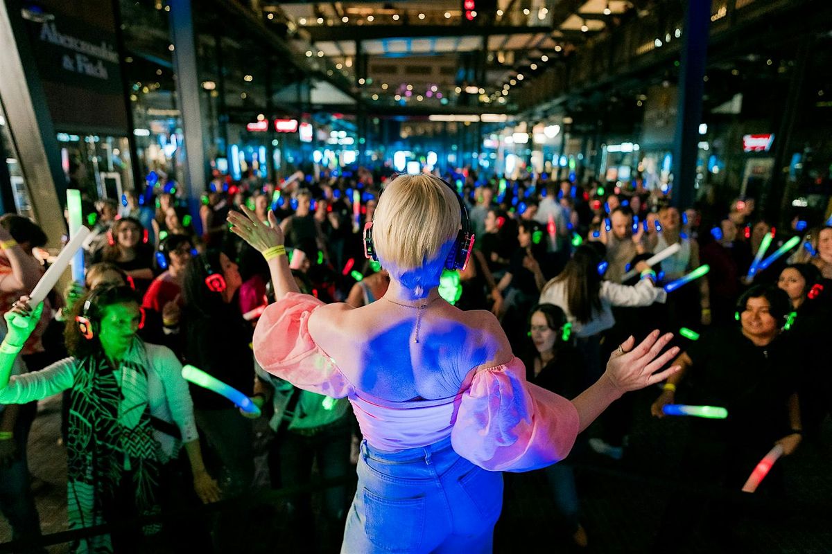 Pride Neon Nights Silent Disco at Battersea Power Station