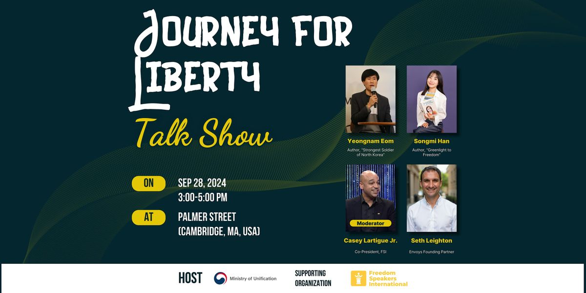 FSI featured at "Journey for Liberty" festival in Harvard Square