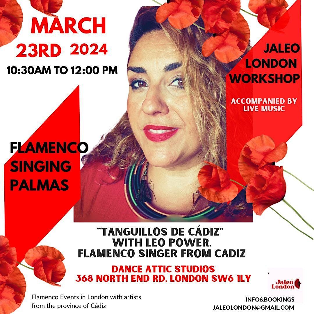 Flamenco Singing Workshop 'Tanguillos de Cadiz'