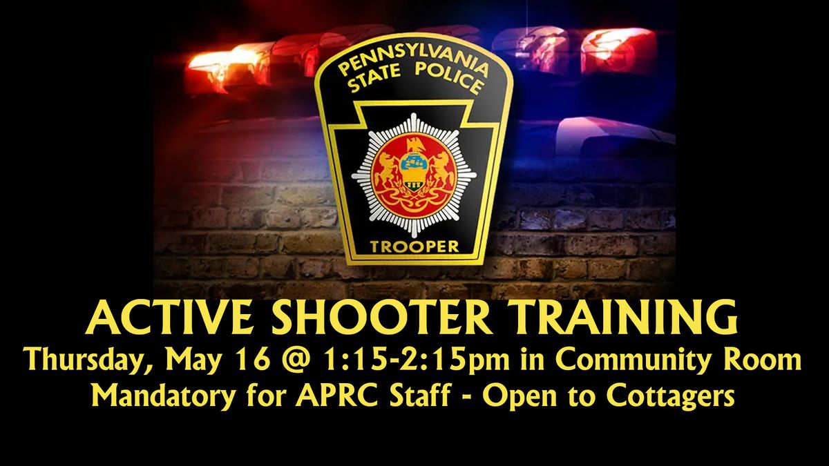 APRC Active Shooter Training