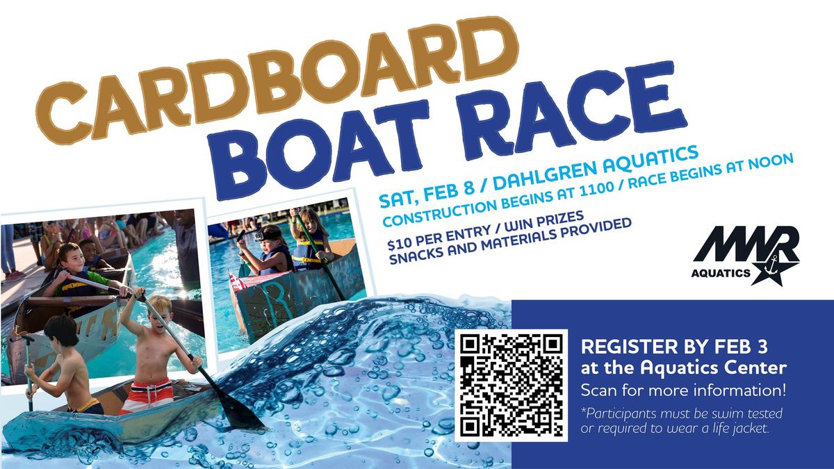 Cardboard Boat Race