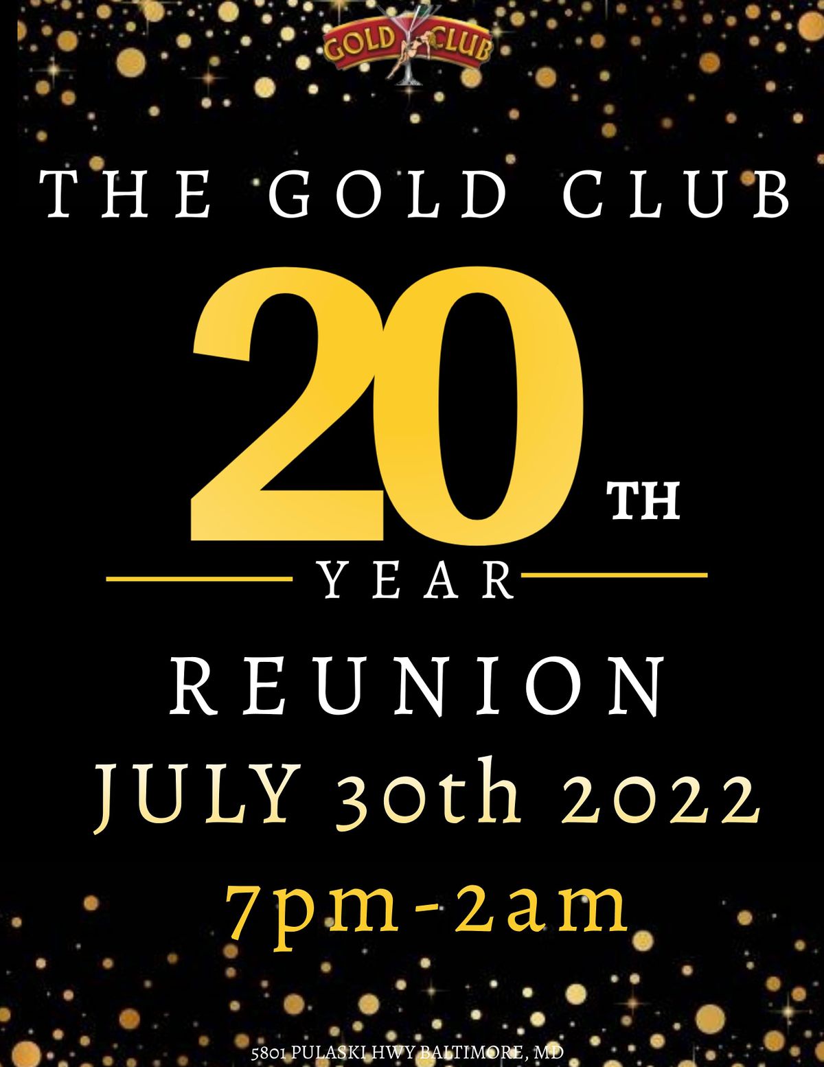 Gold Club 20th Reunion