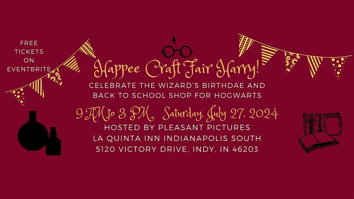 Happee Craft Fair Harry!