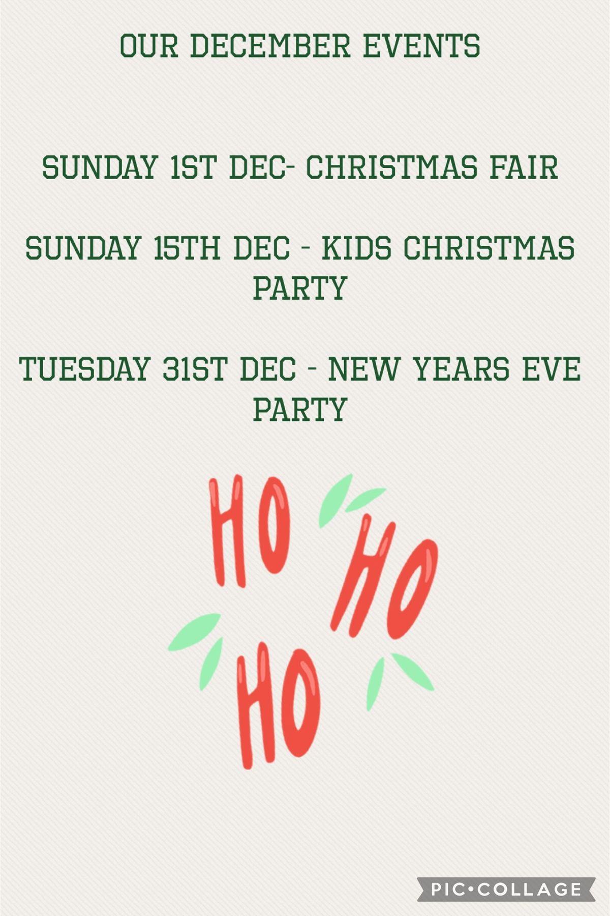 Christmas Fair