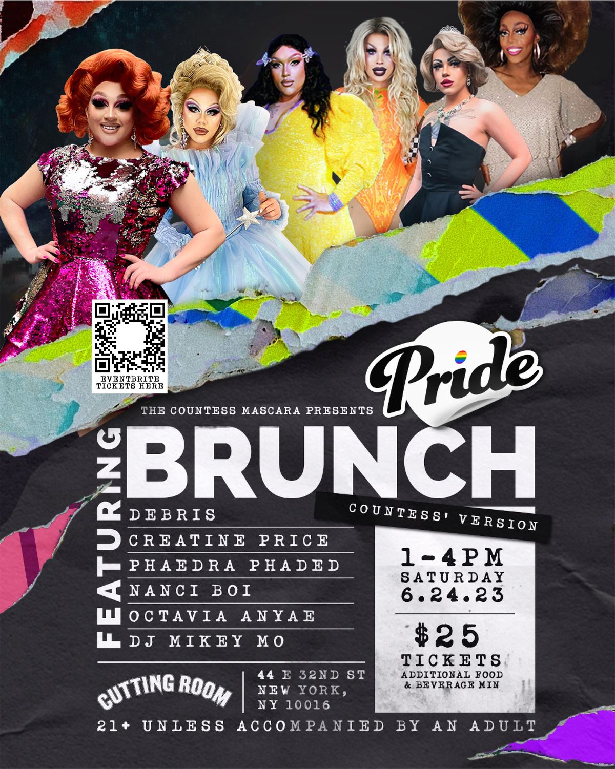 Pride Brunch (Countess' Version) @ The Cutting Room