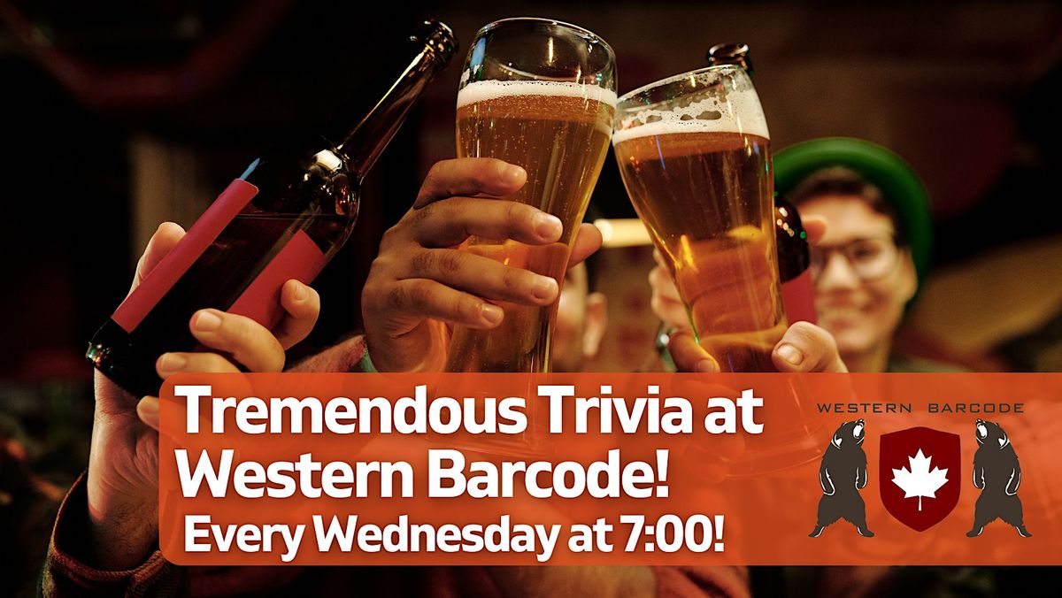 Edmonton Western Barcode Wednesday Night Trivia!