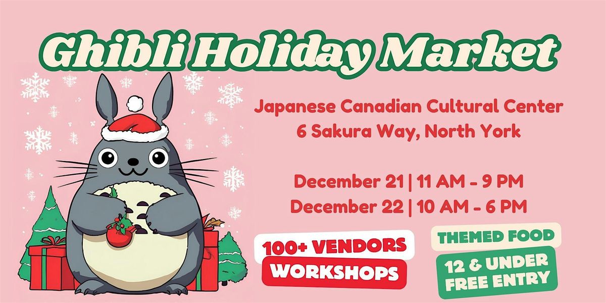 Ghibli Holiday Market